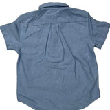 Age 4 Polo By Ralph Lauren Short Sleeve Shirt - Small Blue Cotton