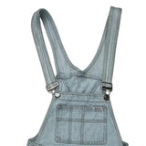 Made In USA Guess Dungarees - Small Light Wash Cotton