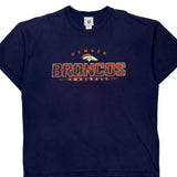 Denver Broncos Nfl T-Shirt - XL Navy Cotton