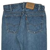 Orange Tabs Levis Jeans - 30W 30L Blue Denim