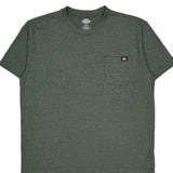Dickies T-Shirt - XL Green Cotton Blend