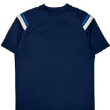 Nike T-Shirt - Large Blue Polyester