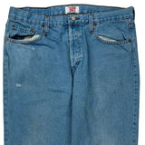 501 Levis Jeans - 36W 30L Blue Denim
