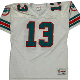 Miami Dolphins Wilson #13 Marino Football Jersey - XL White Polyester