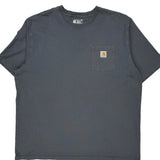 Carhartt T-Shirt - 2XL Gray Cotton