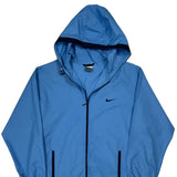 Nike Windbreaker - Medium Blue Polyester