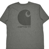 Carhartt T-Shirt - 2XL Gray Cotton
