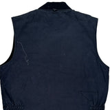 Walls Workwear Vest - Large Blue Cotton