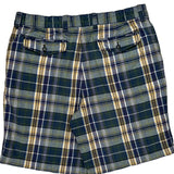 Tommy Hilfiger Checked Chino Shorts - 36W 10L Multicoloured Cotton