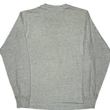 Humboldt Redwoods Marathon Fruit Of The Loom Single Stitch Long Sleeve T-Shirt - Large Grey Cotton