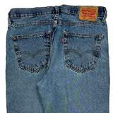 550 Levis Jeans - 34W 31L Blue Cotton