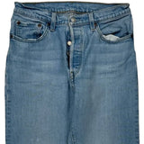 501 Levis Jeans - 28W 30L Light Wash Cotton