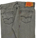 Levis Jeans - 37W 30L Gray Cotton