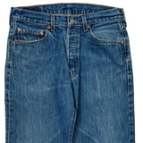 501 Levis Jeans - 32W 33L Blue Cotton