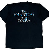 Single Stitch The Phantom Of The Opera Jerzees Band T-Shirt - XL Black Cotton