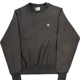Reverse Weave Champion Sweatshirt - Small Gray Cotton