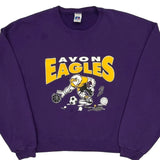 Avon Eagles Russell Athletic Graphic Sweatshirt - XL Purple Cotton
