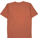 Carhartt T-Shirt - Small Orange Cotton