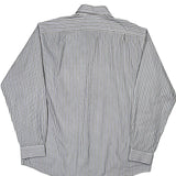 Polo By Ralph Lauren Striped Shirt - XL White Cotton