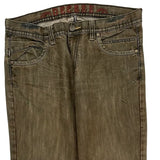 Decree Jeans - 36W 30L Brown Cotton