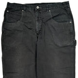 Wrangler Carpenter Pants - 38W 31L Black Cotton