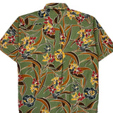 Gozzi Floral Hawaiian Shirt - Large Multicoloured Cotton