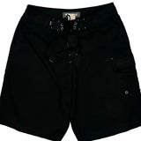 Oakley Cargo Shorts - 32W 11L Black Polyester
