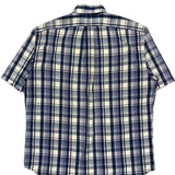 Blaire Ralph Lauren Checked Short Sleeve Shirt - Large Blue Cotton