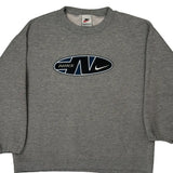 Nike Oversized Sweatshirt - XL Gray Cotton