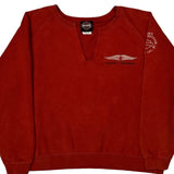 Motorcycles Harley Davidson Sweatshirt - Large Red Cotton