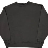 Blank Unbranded Sweatshirt - XL Black Cotton