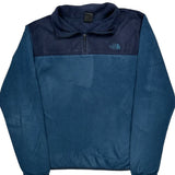 The North Face Fleece - Large Blue Polyester