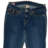 True Religion Skinny Jeans - 28W UK 8 Blue Cotton