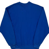 90s Blank Russell Athletic Sweatshirt - Large Blue Cotton