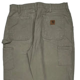 Carhartt Carpenter Pants - 34W 34L Gray Cotton