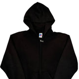 Russell Athletic Hoodie - Medium Black Cotton