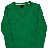 Tommy Hilfiger Sweater - Medium Green Cotton