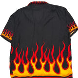 Chevrolet Logo In Gear Graphic Hawaiian Shirt - 2XL Black Cotton