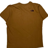 The North Face Graphic T-Shirt - XL Brown Cotton