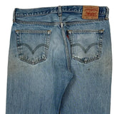 501 Levis Jeans - 32W 31L Blue Denim