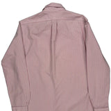 Ralph Lauren Striped Shirt - Medium Pink Cotton