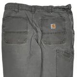 Carhartt Double Knee Carpenter Trousers - 36W 32L Grey Cotton