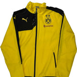 Borussia Dortmund Puma Football Jacket - XL Black Polyester