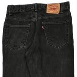 Levis 550 Jeans - 32W 34L Black Cotton