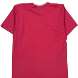Single Stitch 90S Blank Fruit Of The Loom Layered T-Shirt - Large Red Cotton
