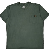 Dickies T-Shirt - 2XL Green Cotton