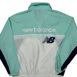 New Balance Windbreaker - XS Blue Polyester