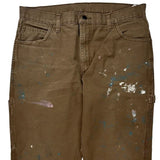 Dickies Carpenter Trousers - 34W 31L Brown Cotton