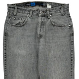 Silver Tab Levis Relaxed Jeans - 33W 32L Gray Cotton