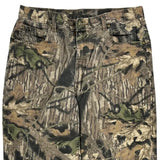 Cabelas Camo Cargo Trousers - 36W 30L Green Cotton